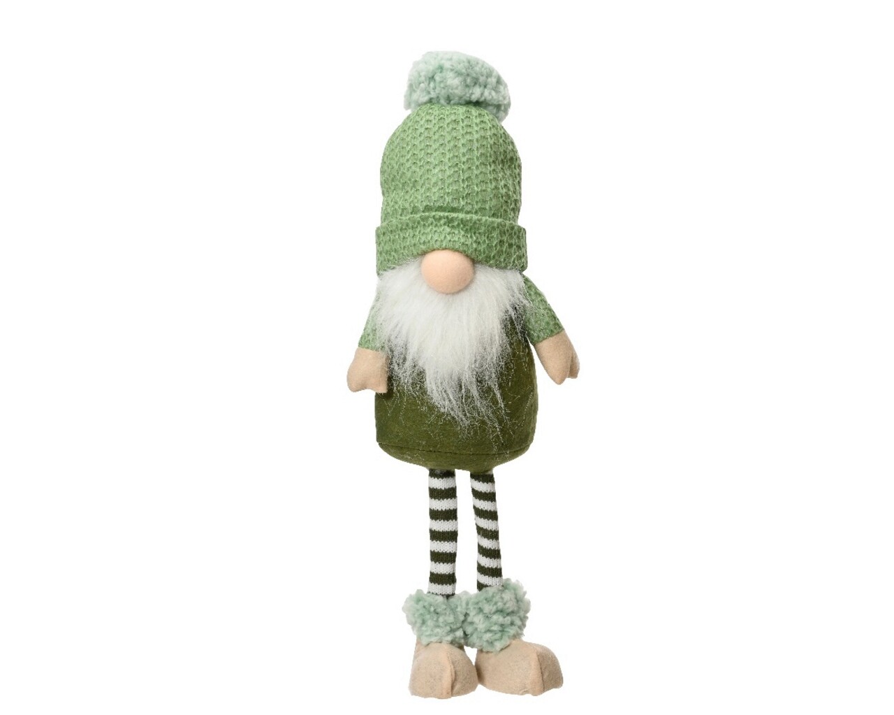 Decoratiune luminoasa Gnome, Lumineo, 8x18x42 cm, poliester, verde - imagine 4
